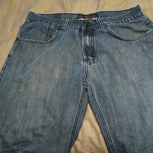 Blue jean emcee shorts